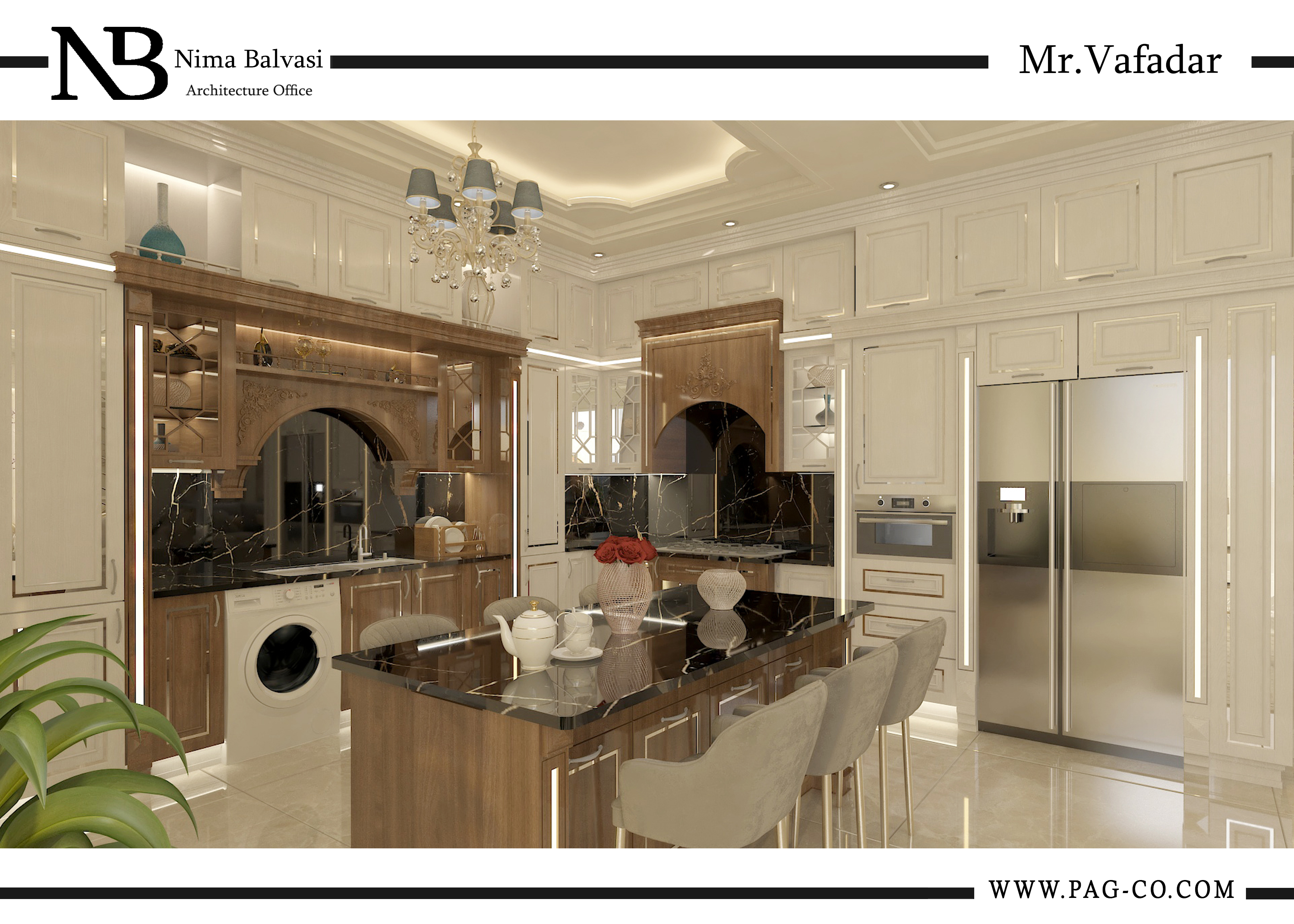 پروژه فلاحی 10.3 - فضای سبز محوطه