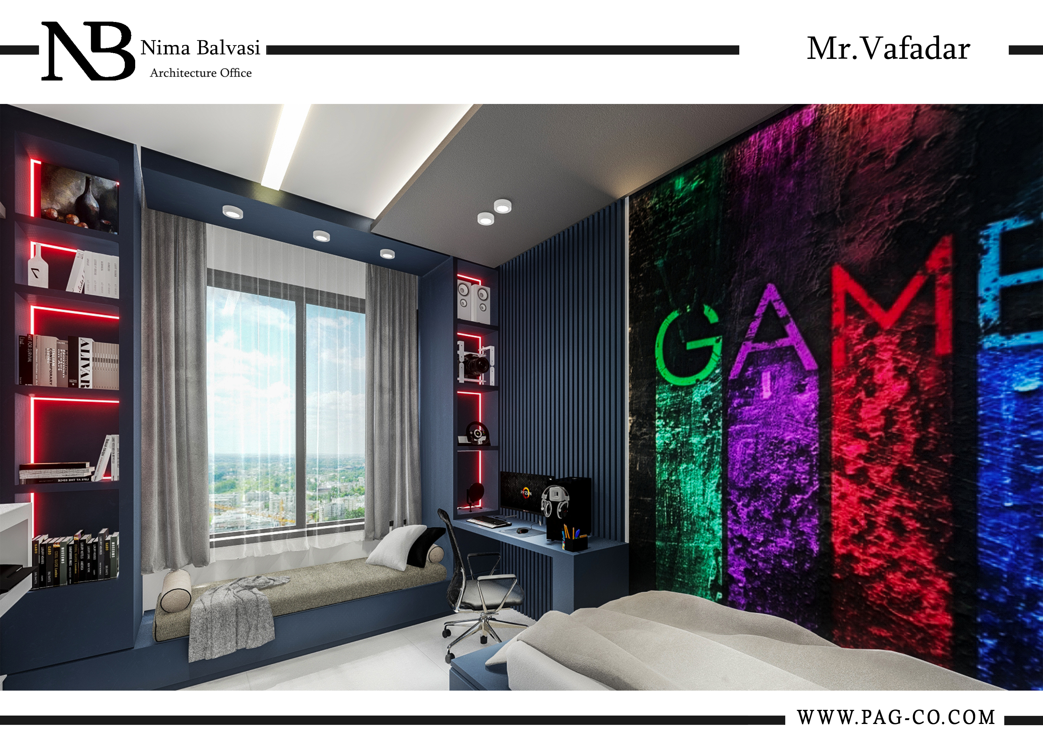 پروژه فلاحی 10.3 - فضای سبز محوطه