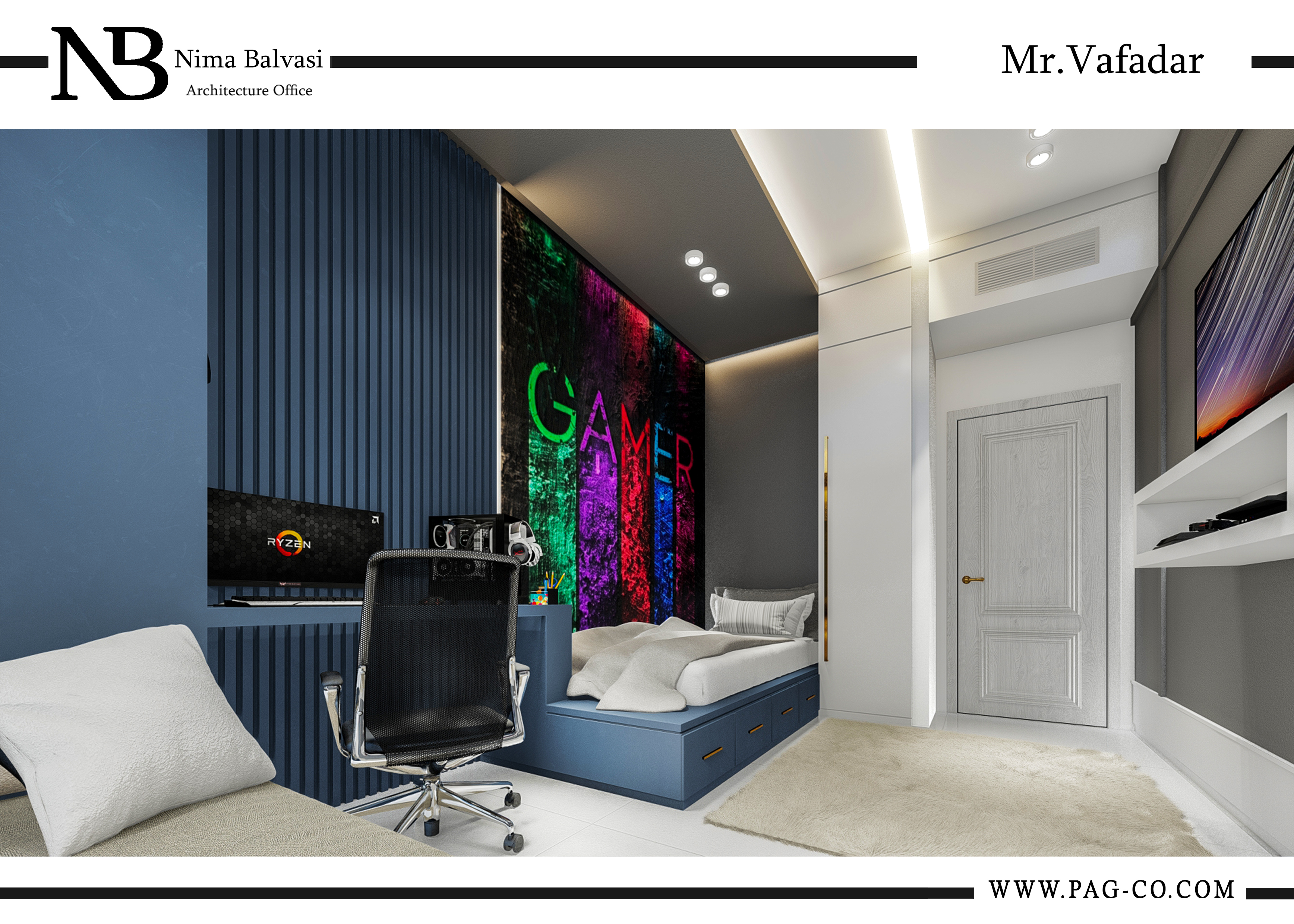 پروژه فلاحی 10.3 - فضای سبز محوطه