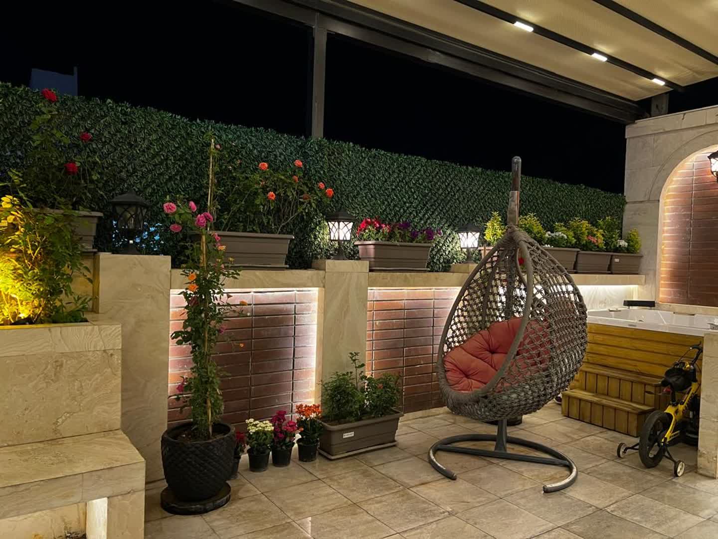 پروژه فلاحی 10.3 - فضای سبز محوطه