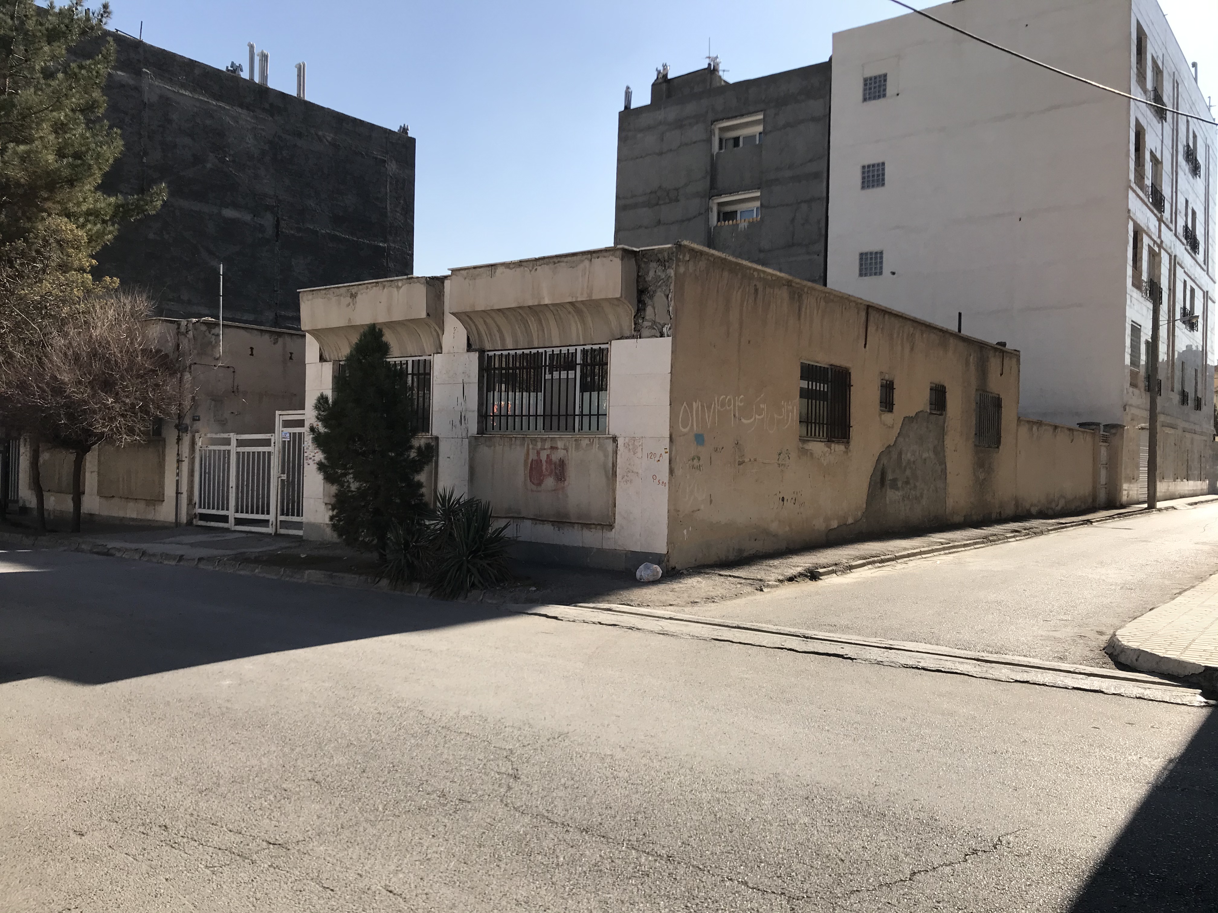 پروژه فلاحی 16 - اسکلت بتنی در حال اجرا