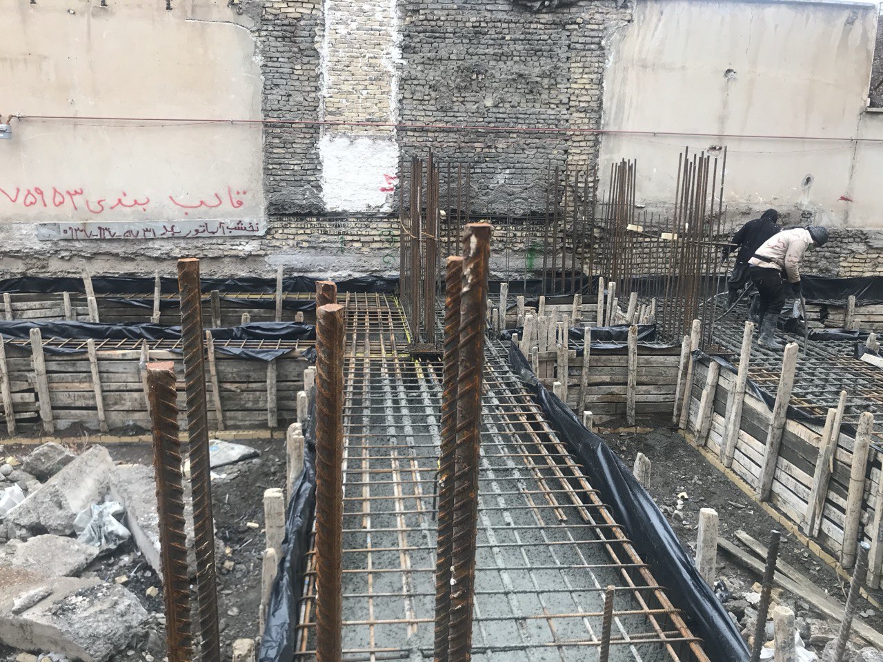 پروژه فلاحی 16 - سفت‌کاری و دیوارچینی