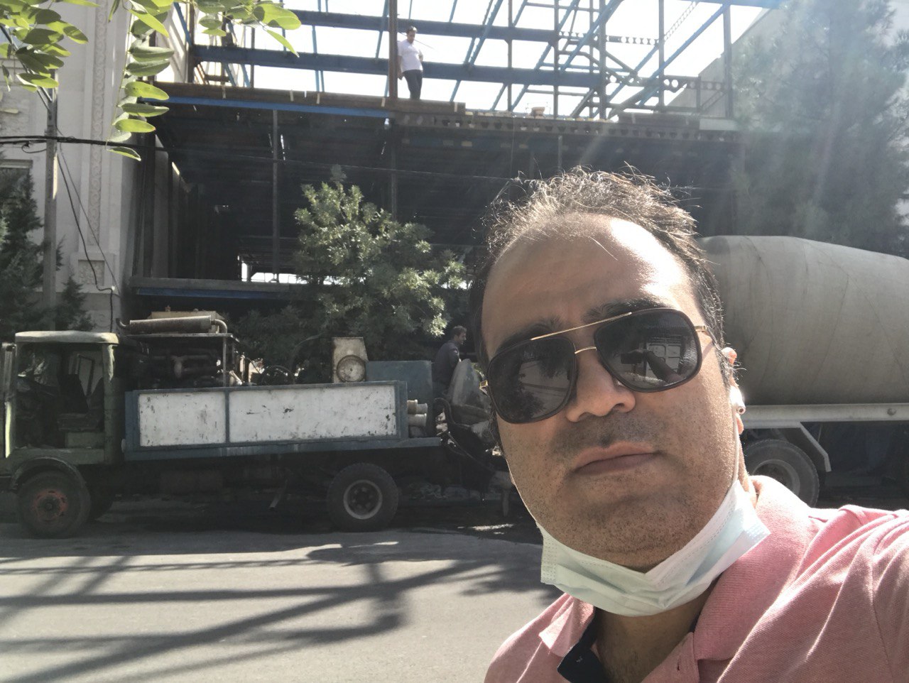 پروژه وکیل آباد 57 - فضای سبز محوطه