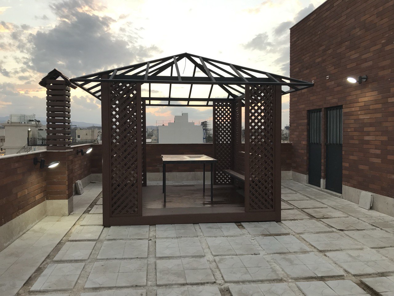 پروژه وکیل آباد 57 - فضای سبز محوطه