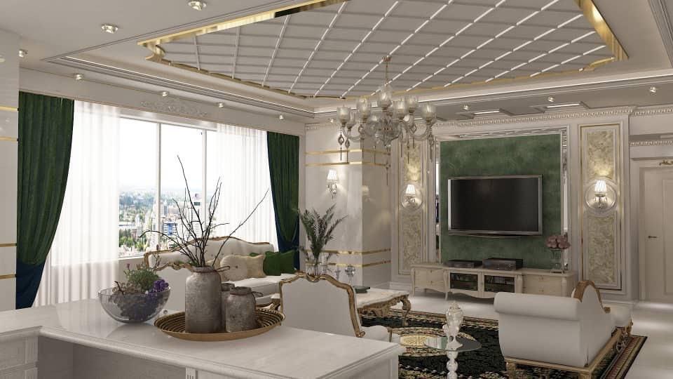 پروژه وکیل آباد 57 - نمای داخلی واحد مسکونی